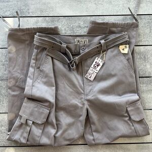 Beyond The Limit Style P105A Cargo Pants Color Lt Grey Size Men’s 34 X 30